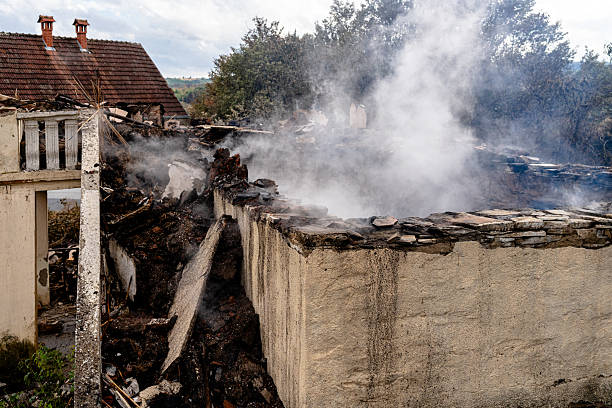 Professional Fire Damage Removal technician working in Westminster, MD